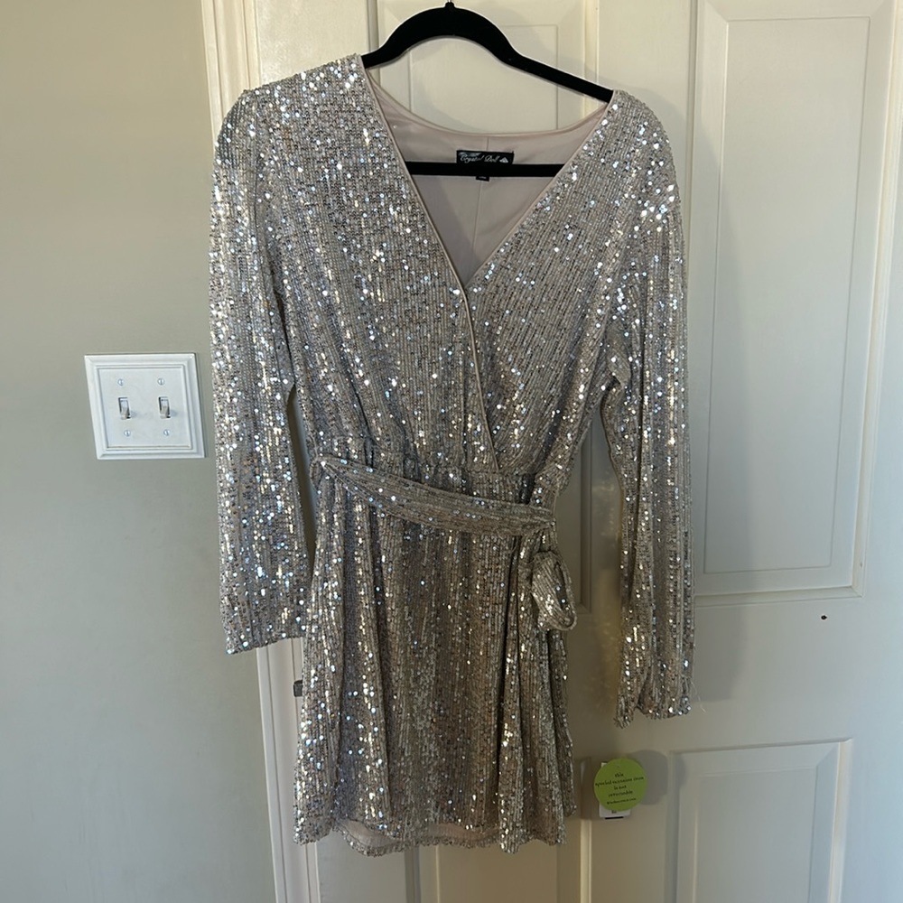 Gold Sequin Dress from Windsor